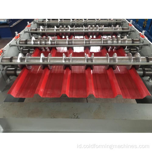 Mesin Roll Forming Atap Besi IBR